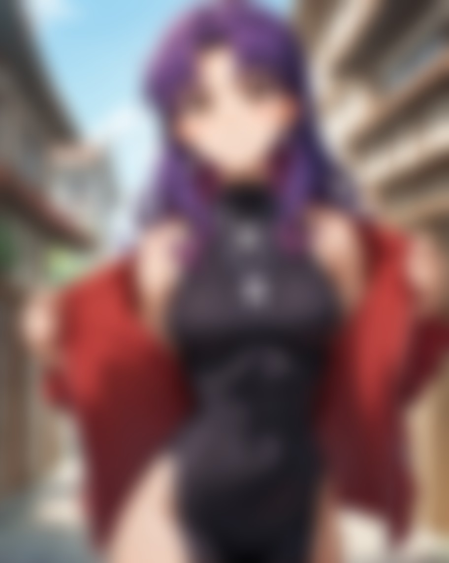 Misato Katsuragi AI image
