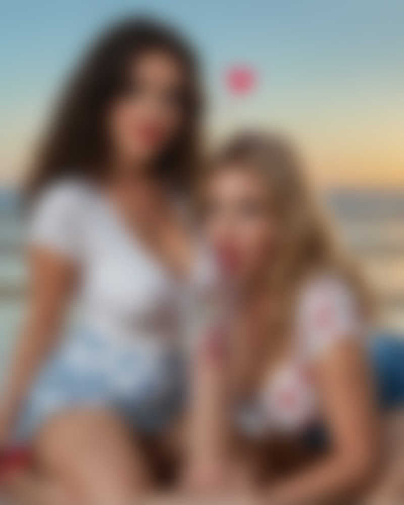 Sophia Greene and Ivy Temple AI image