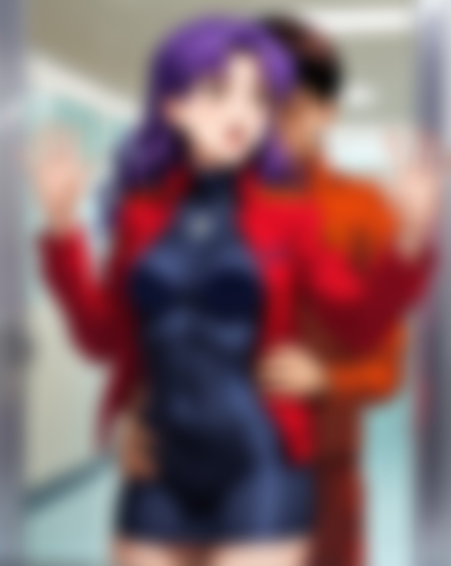 Misato Katsuragi AI image