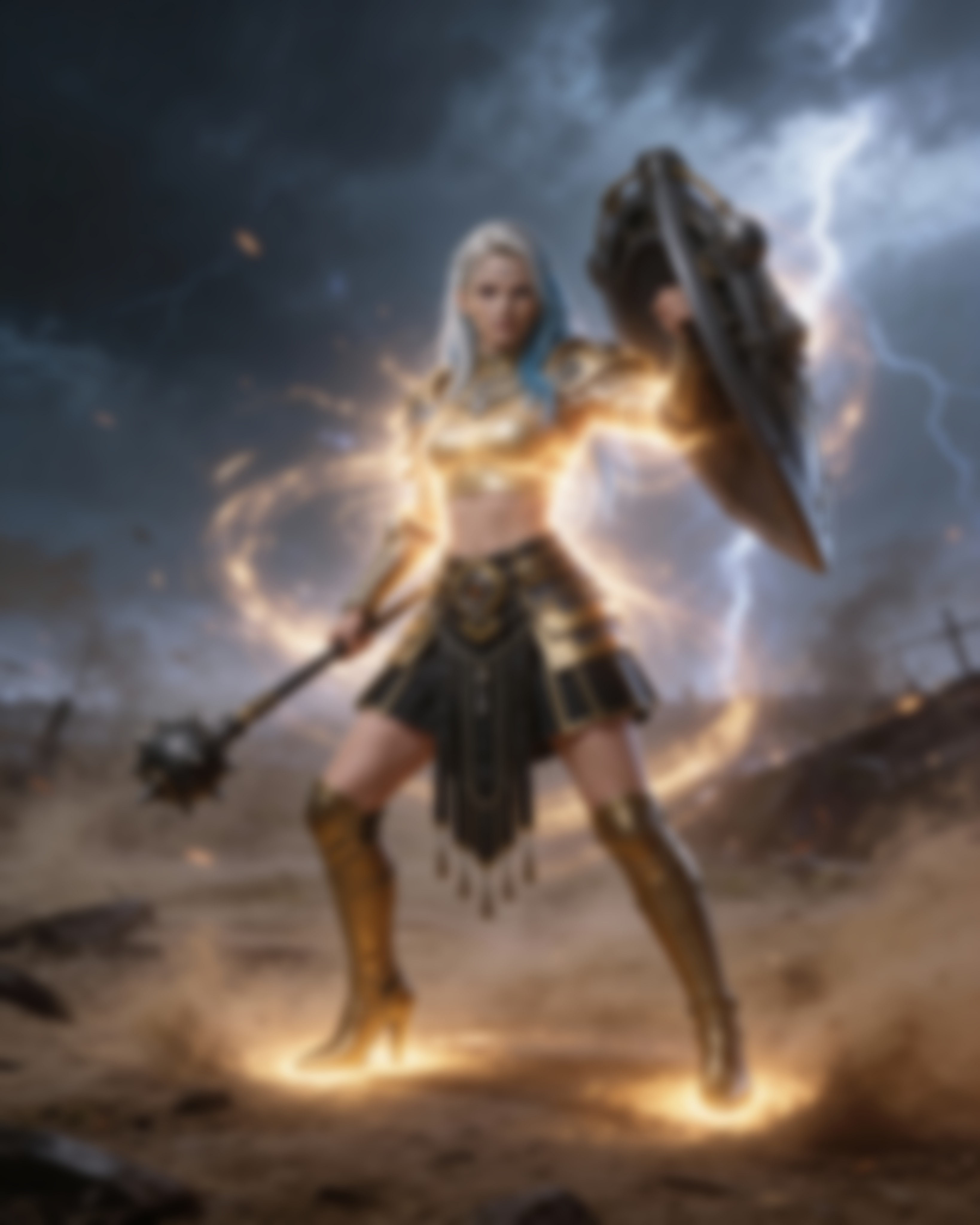 Astrid Varkhalis AI image