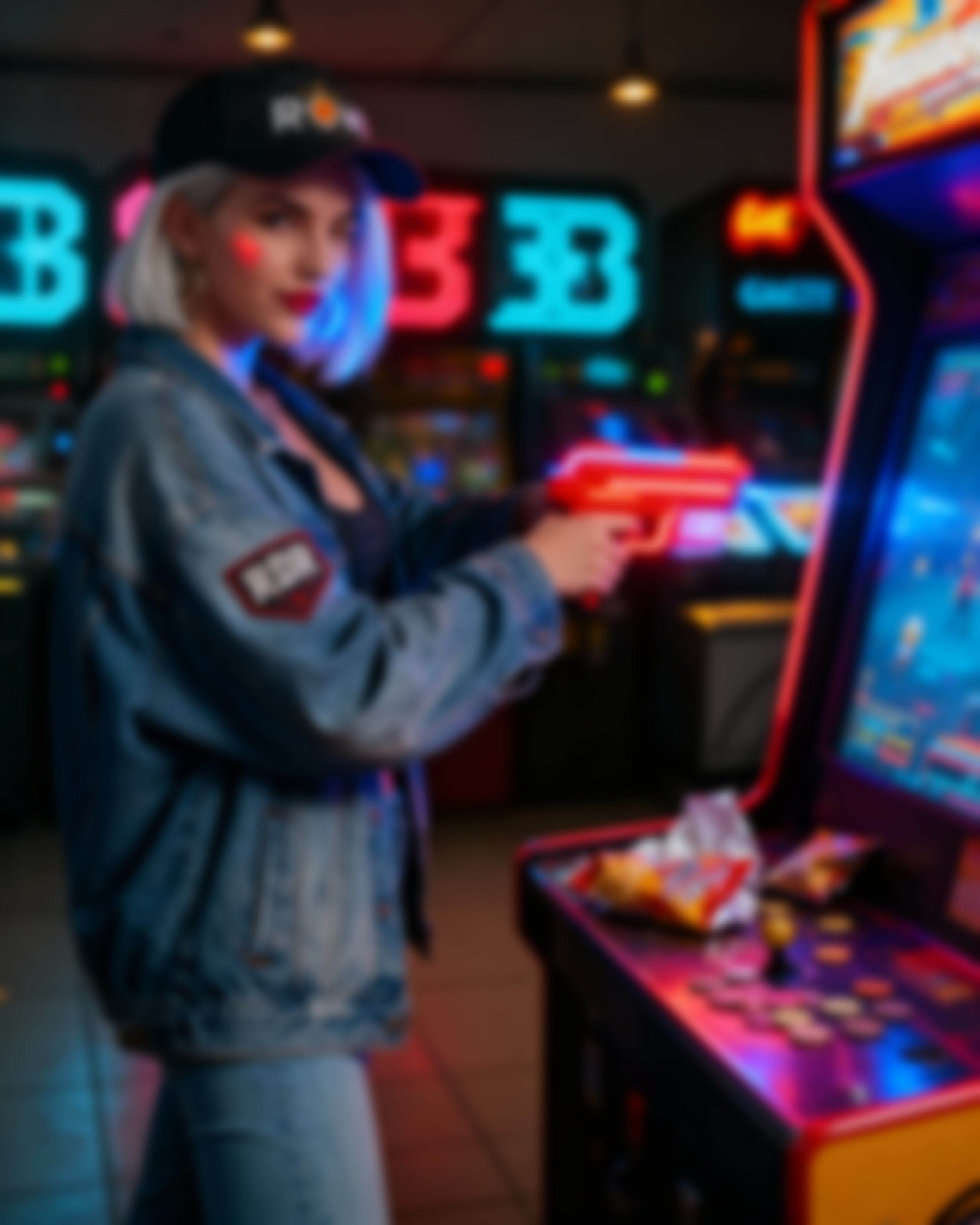 V-19 Neon Arcade