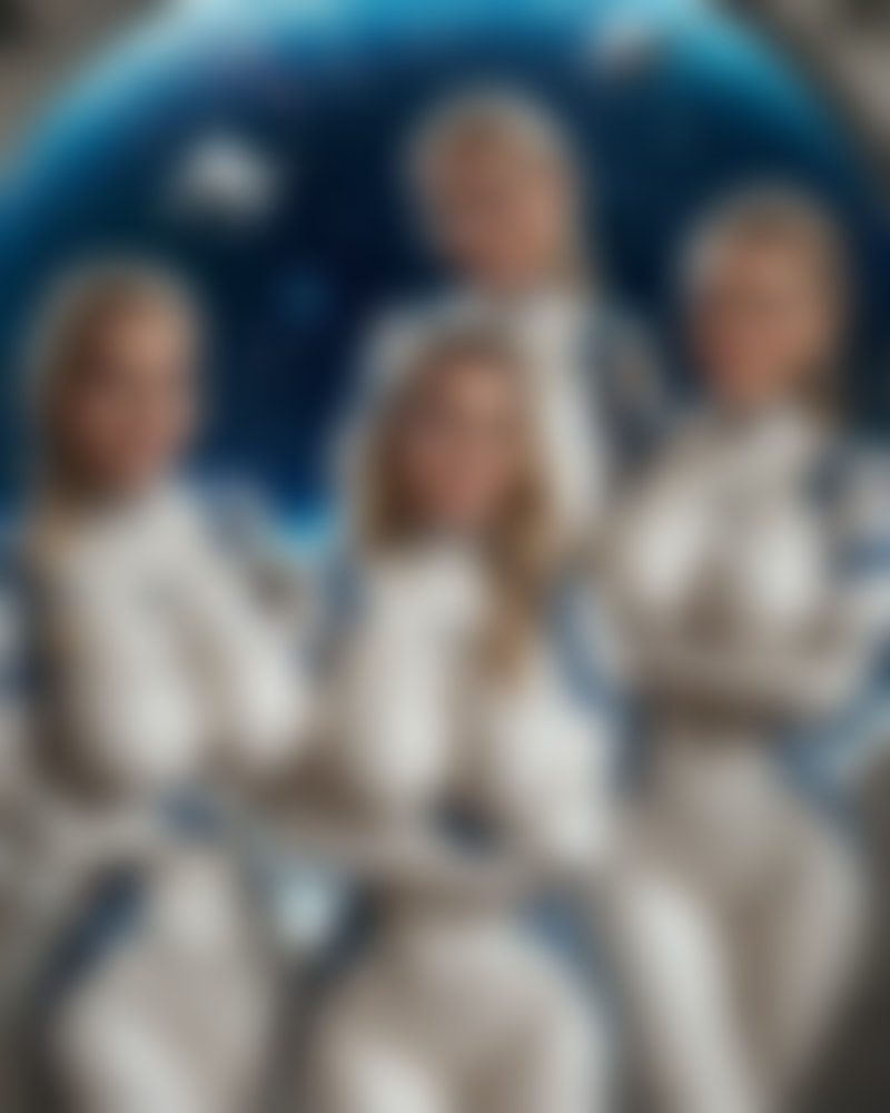 Crew of the ISS Freedom AI image