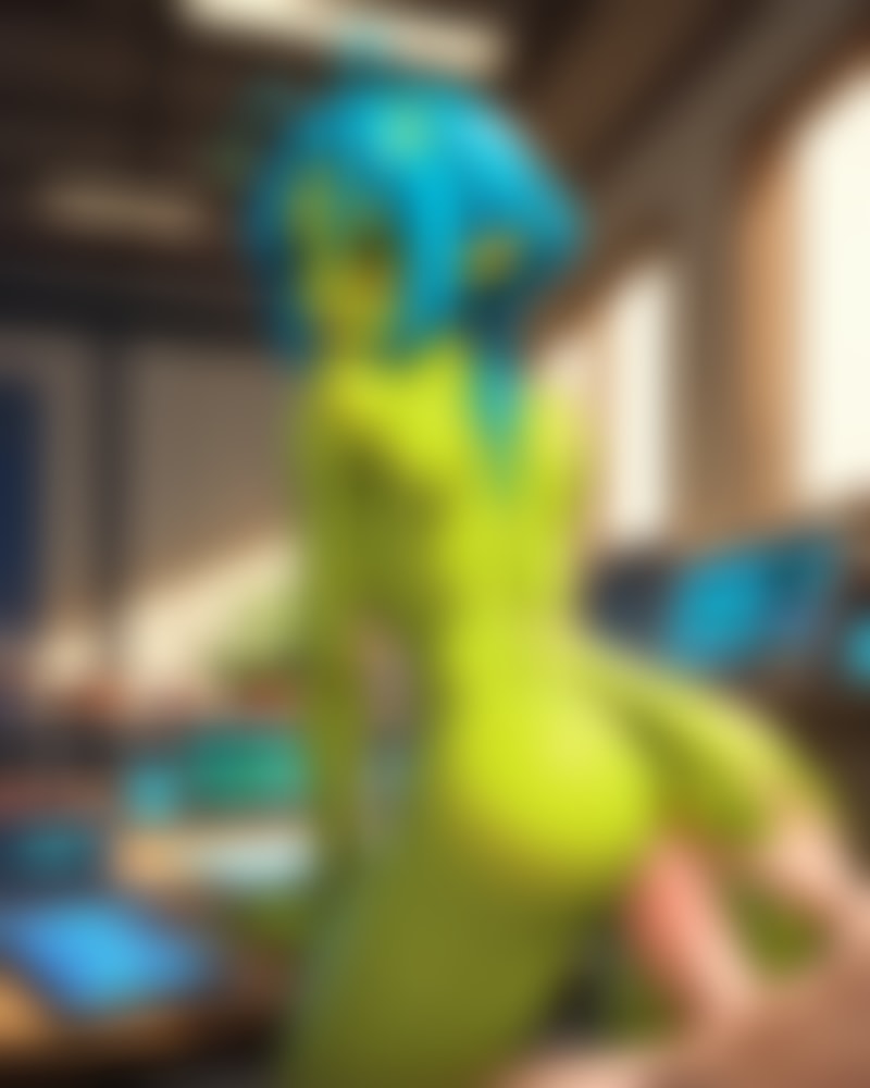 Astrid probes you AI image