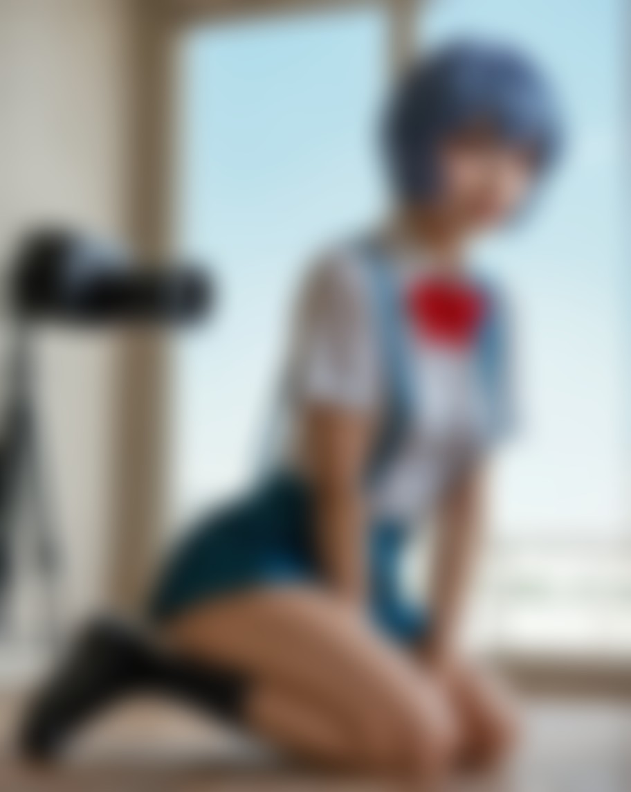 Rei Ayanami AI image