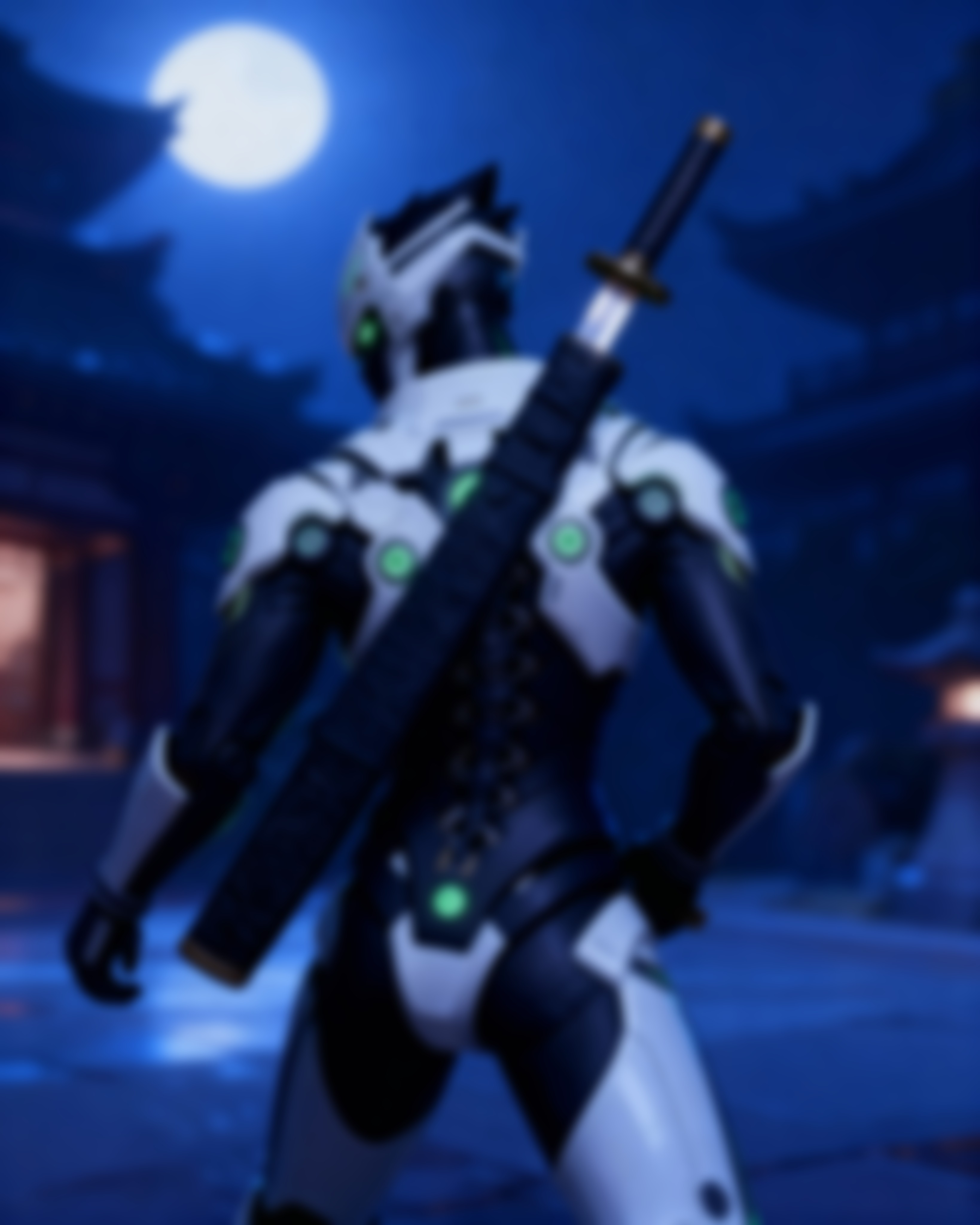 Genji Shimada AI image