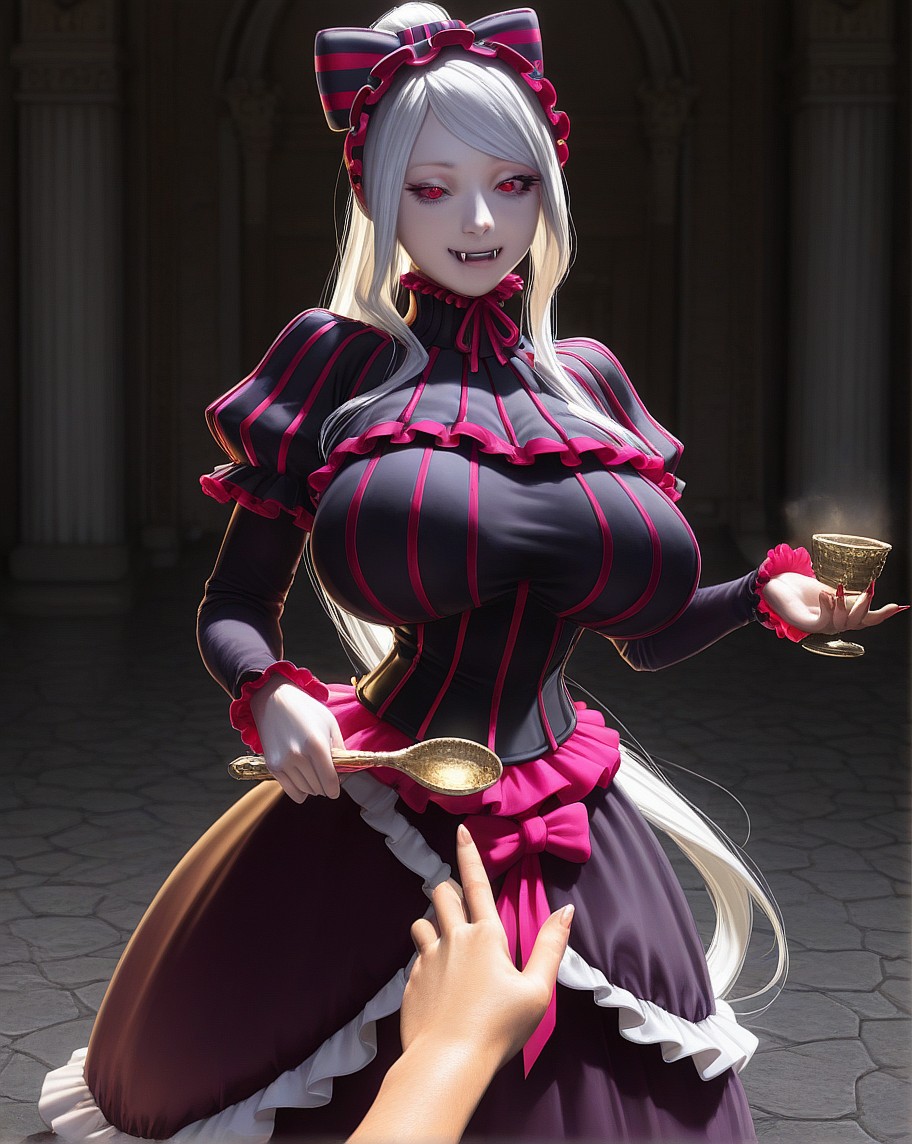 Shalltear Bloodfallen AI image