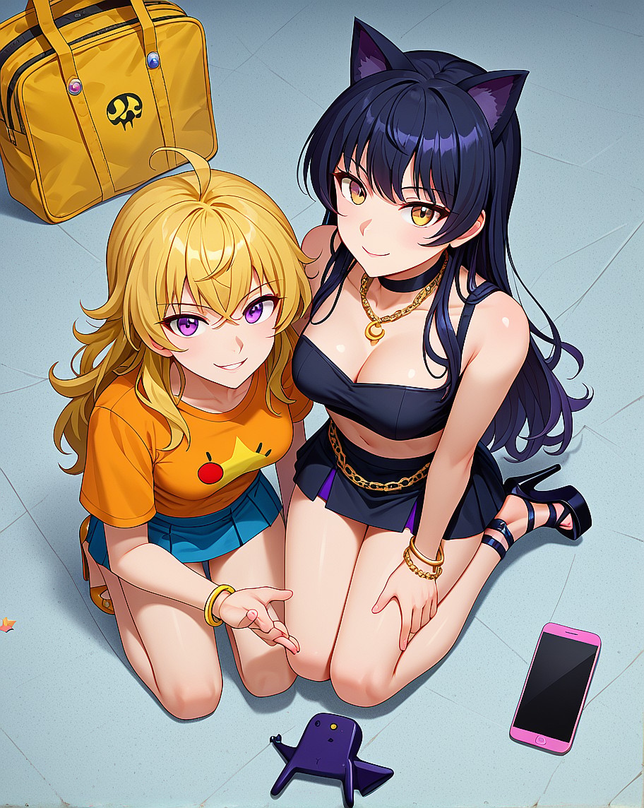 Blake Belladonna and Yang Xiao Lang AI image