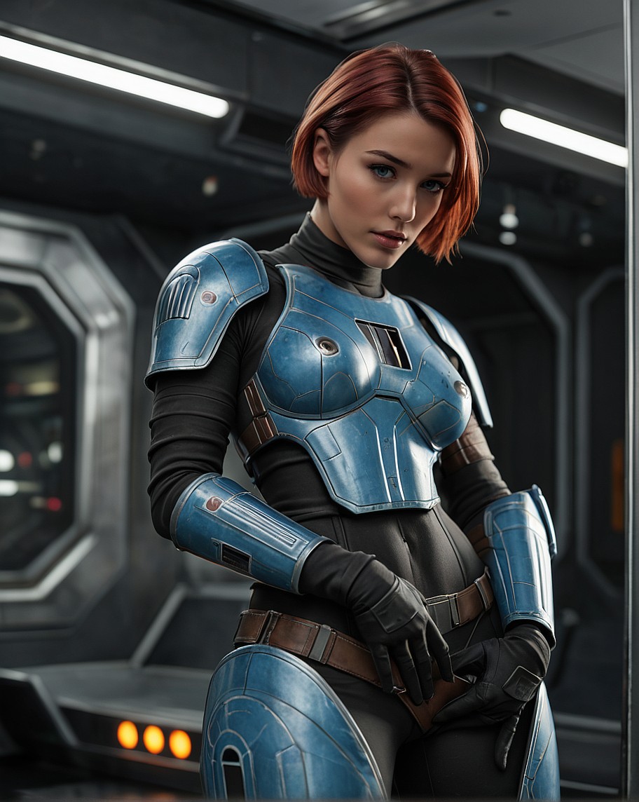 Bo-Katan Kryze AI image