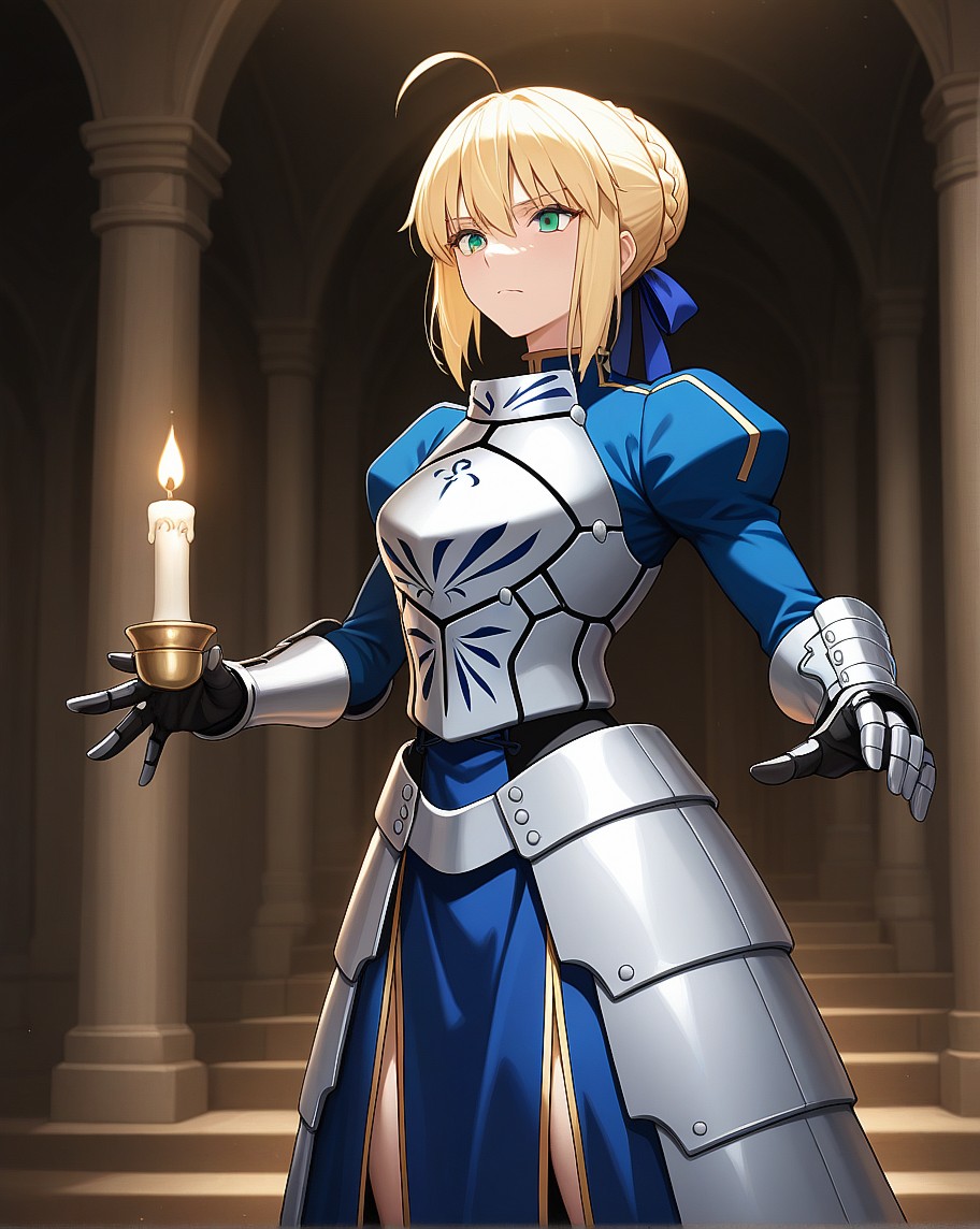 Artoria Pendragon (Saber) AI image