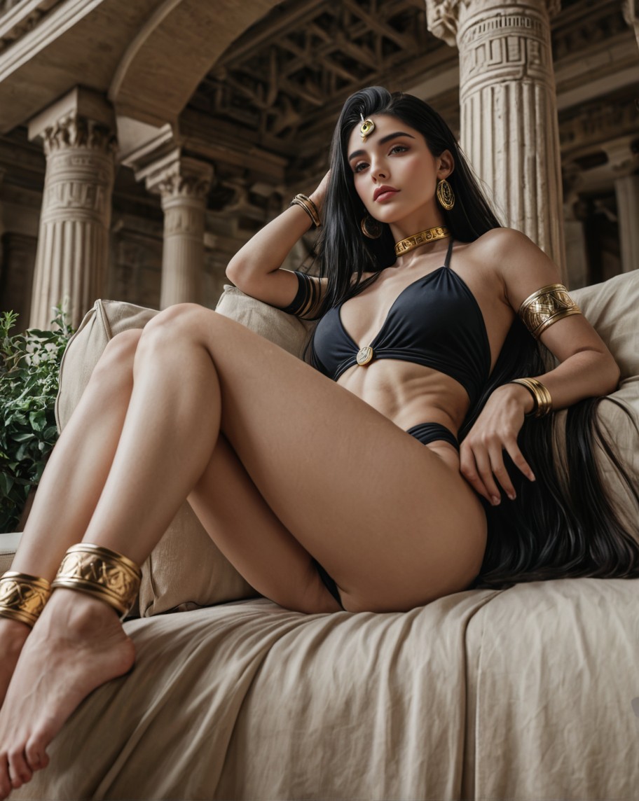 Hera, Queen of Olympus AI image