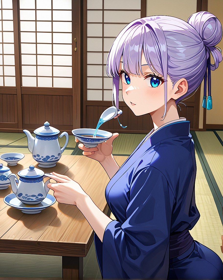Tsurara Shirayuki (From Rosario Vampire) AI image