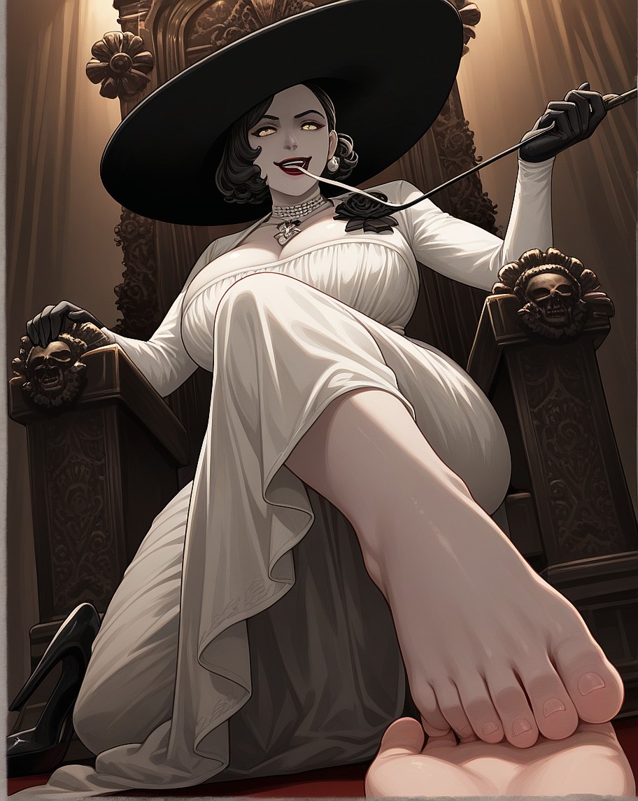 Lady 'Alcina' Dimitrescu AI image