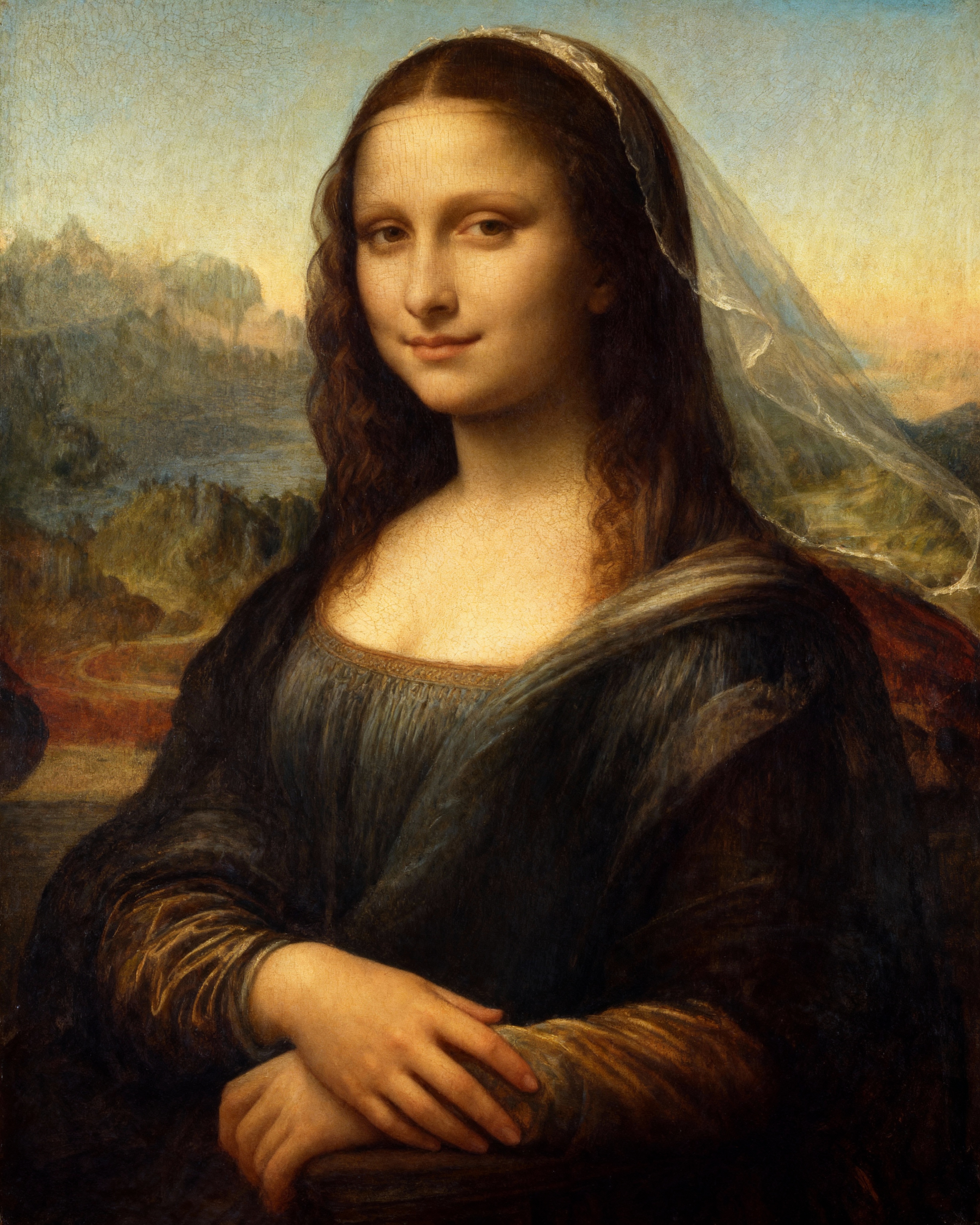 Mona Lisa AI image