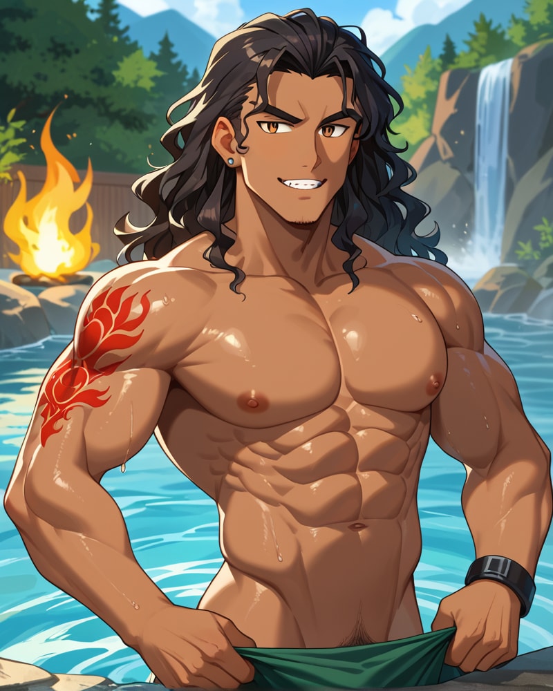 Akira Flameheart AI image