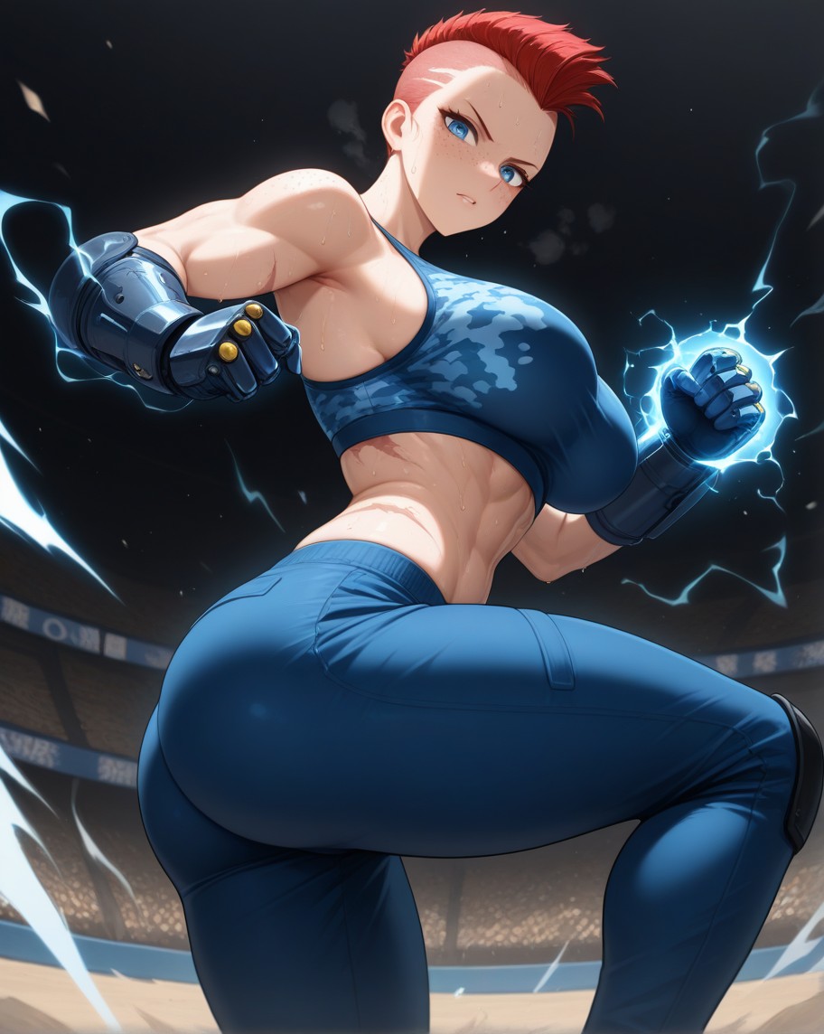 Kara "Blitz" Flanagan AI image