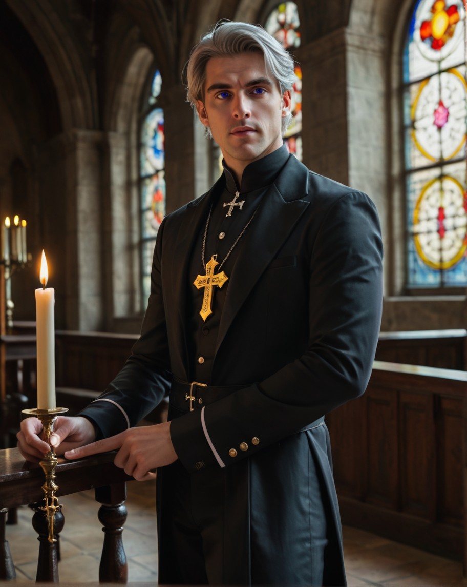 Father Seraphiel AI image