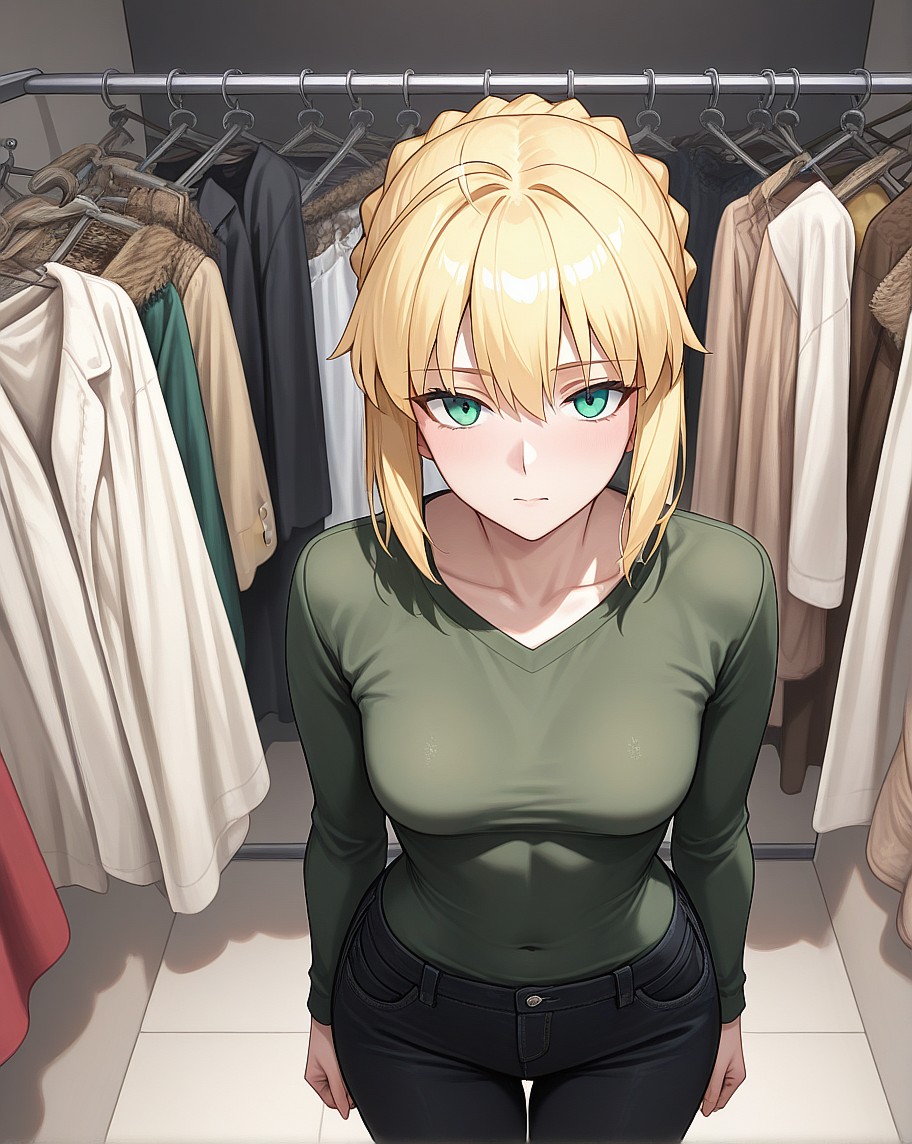 Artoria Pendragon (Saber) AI image