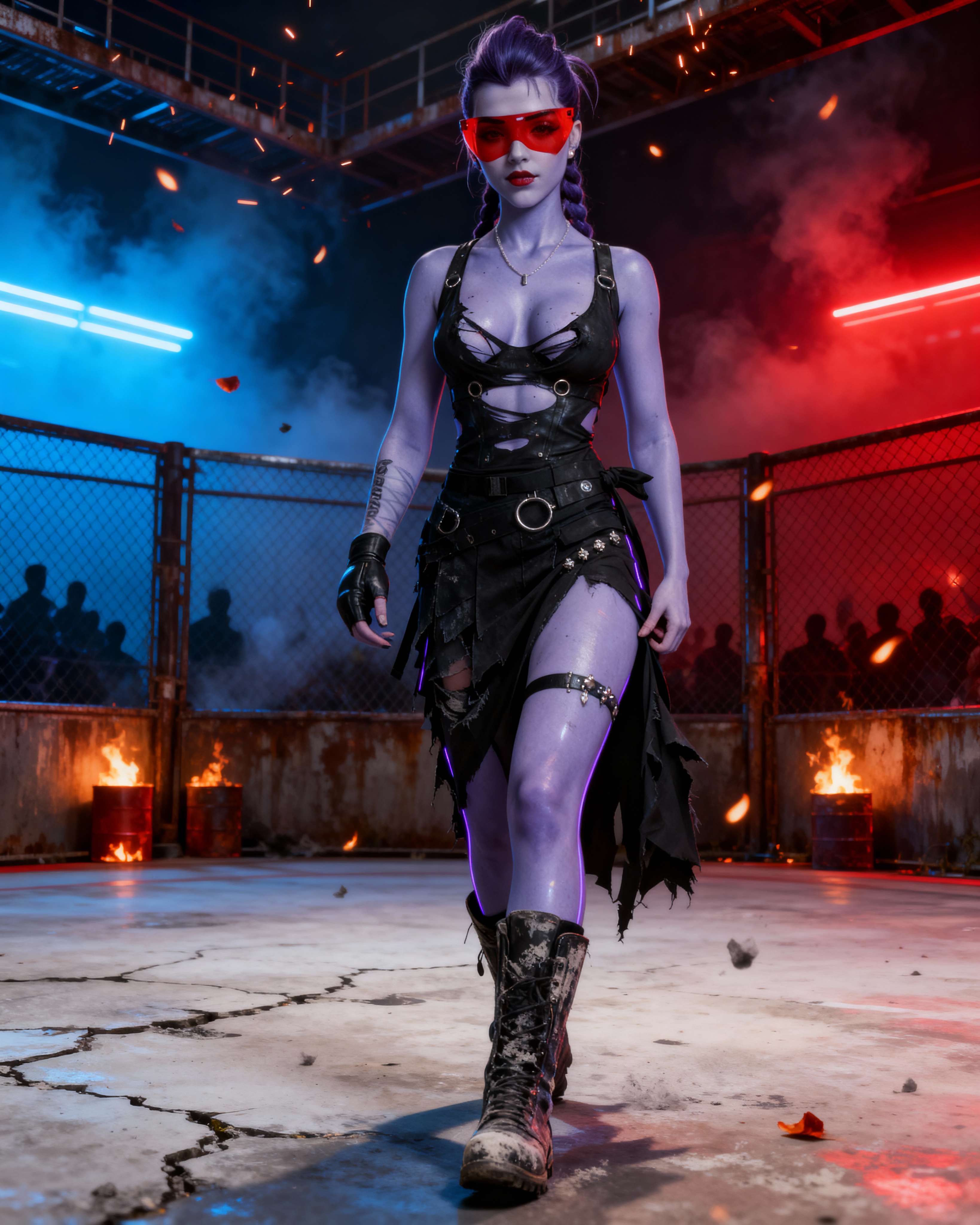 V-19 Fight Pit AI image