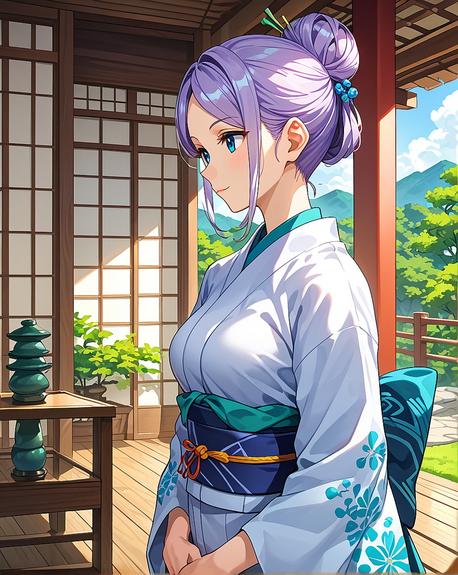 Tsurara Shirayuki (From Rosario Vampire) AI image