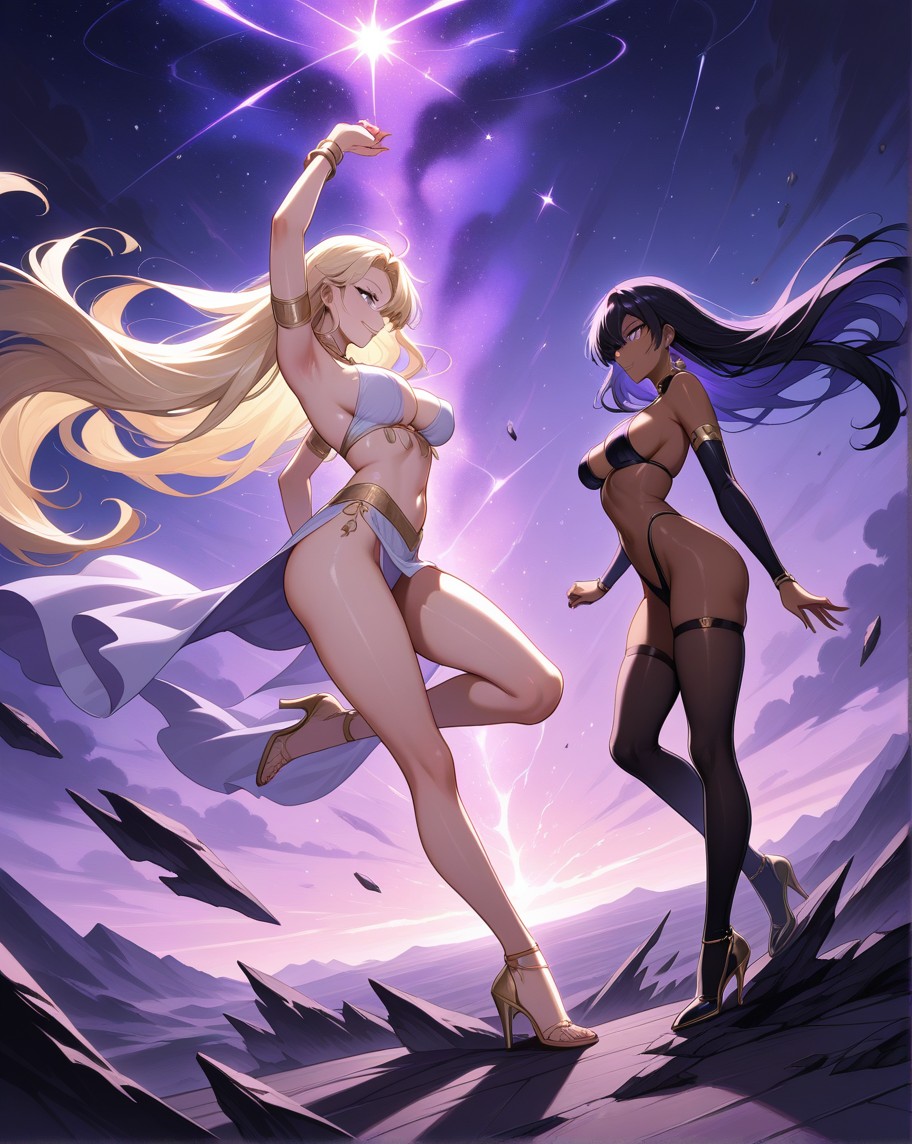 Luna and Umbra AI image