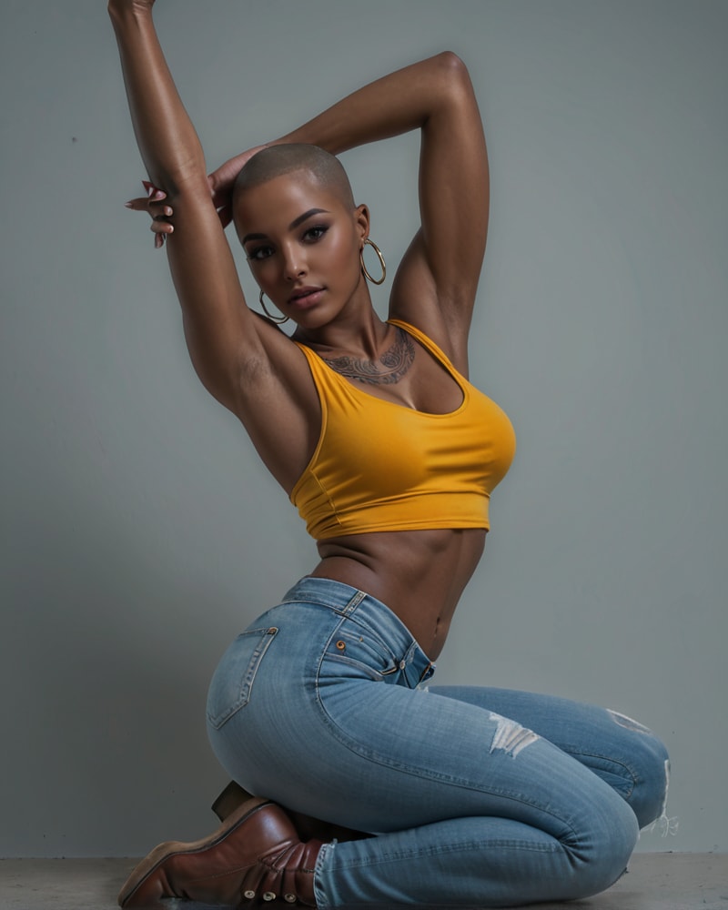 Ayanda Mbatha AI image
