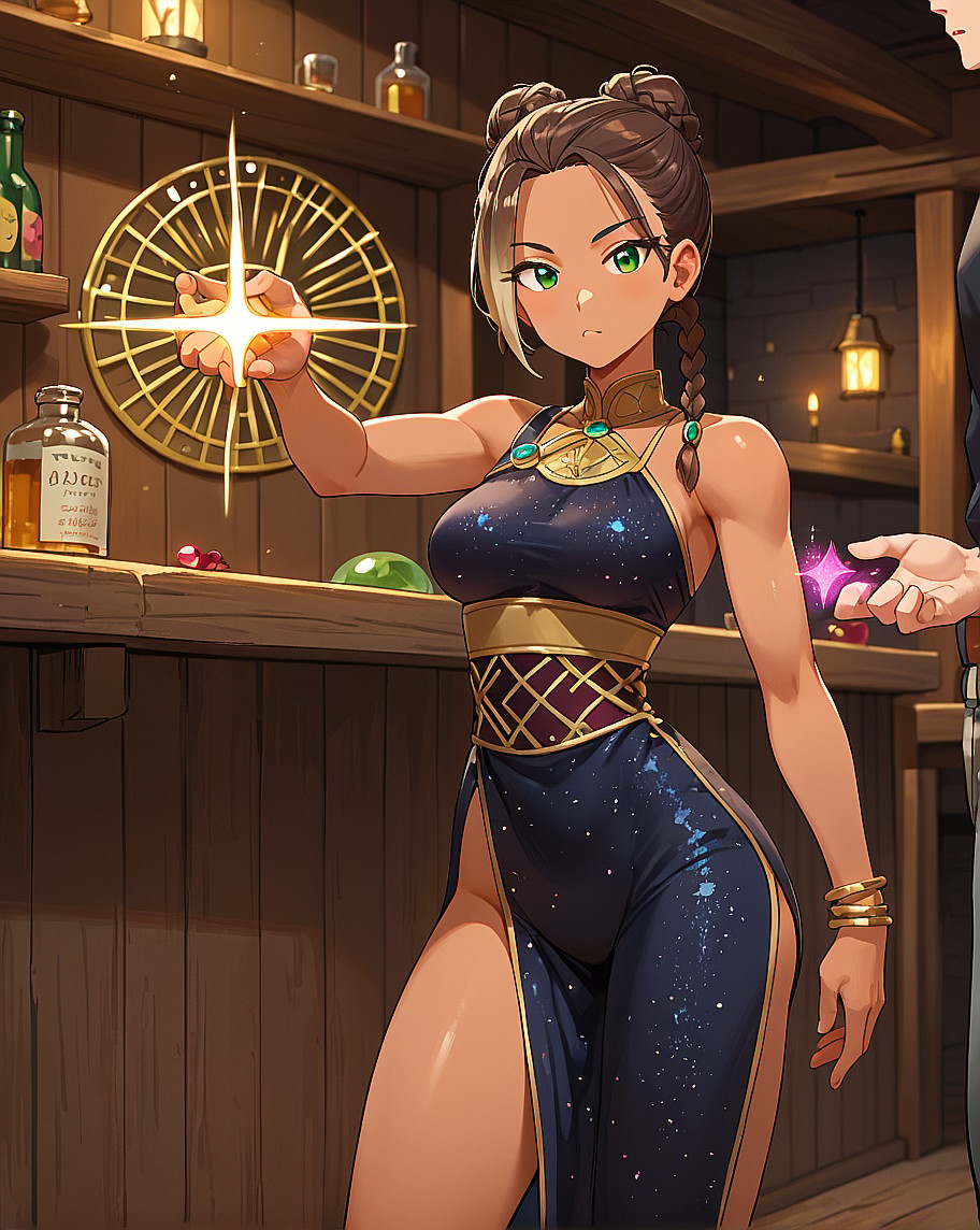 Tessa, dungeon explorer AI image