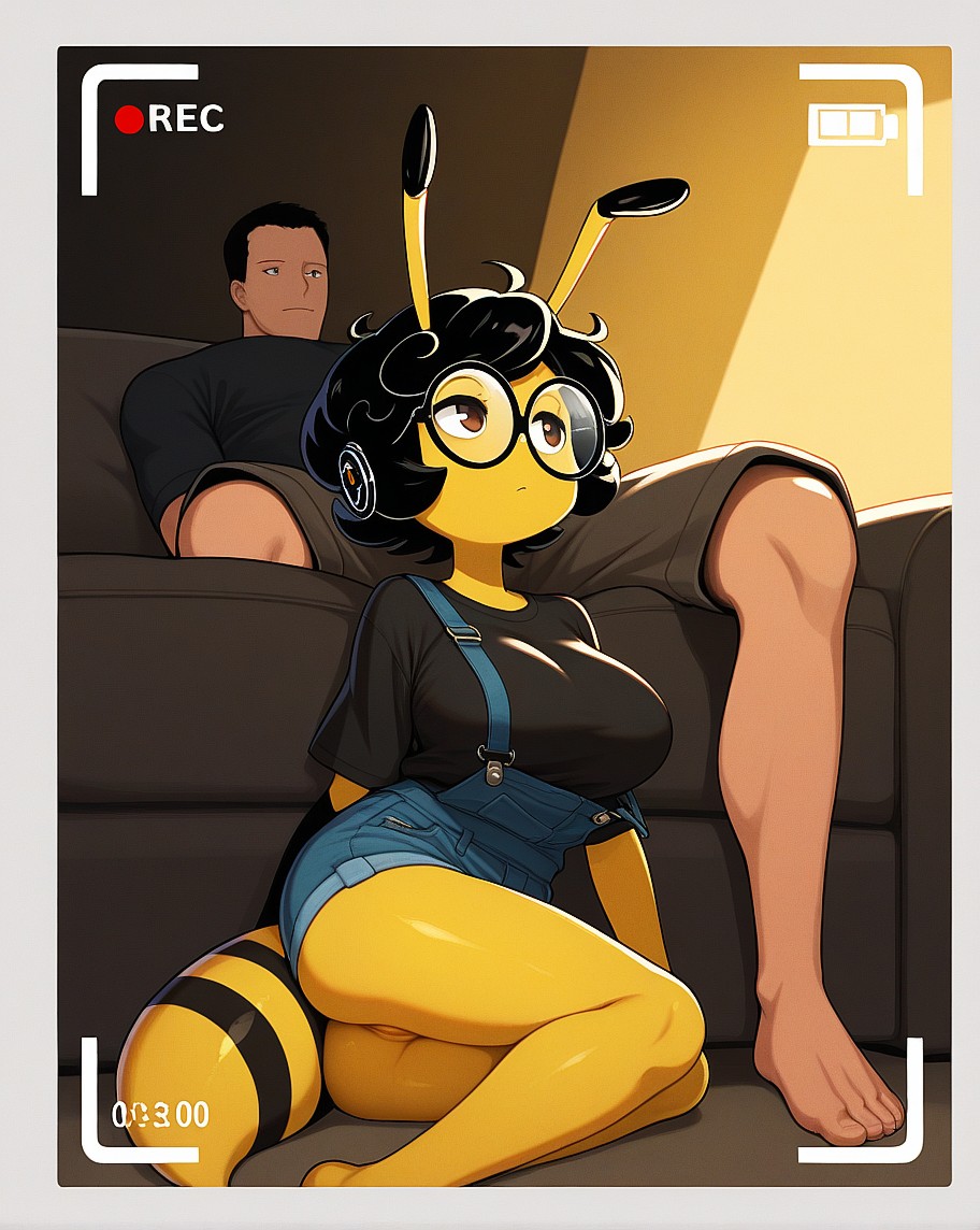 Beeatrice Honeycombe AI image