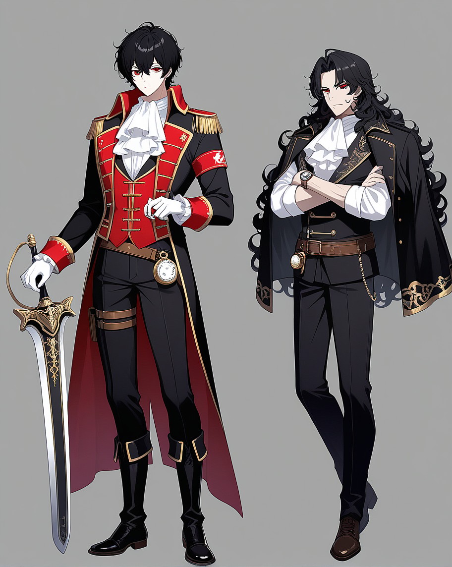 Severin Devereux, The Drowned Captain AI image