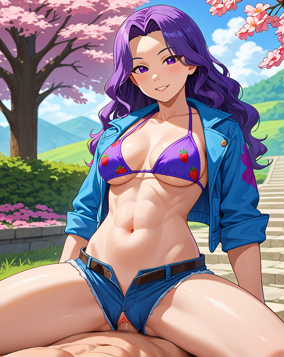 Abigail Chandler (From Stardew Valley) AI image