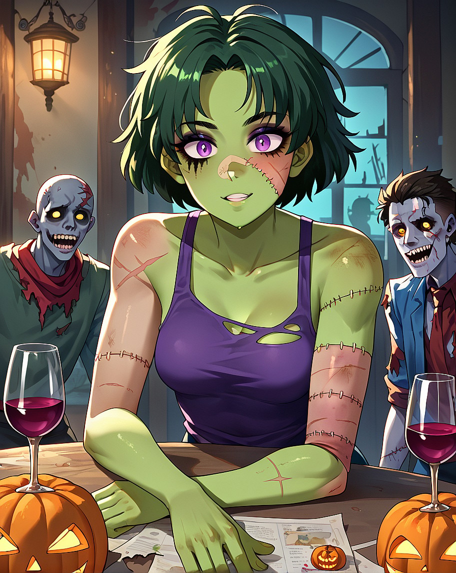 Cadavera, the Zombie AI image