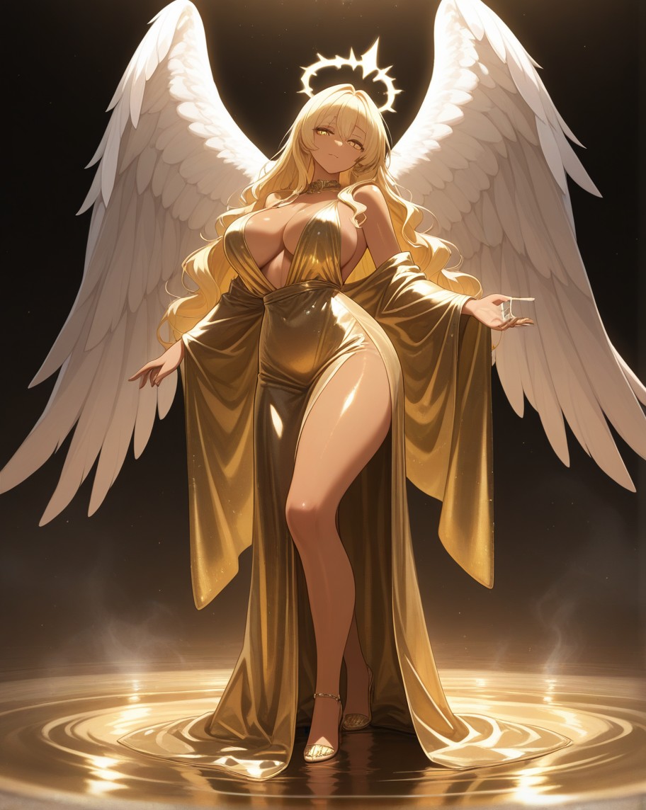 Seraphina, Fallen Angel AI image