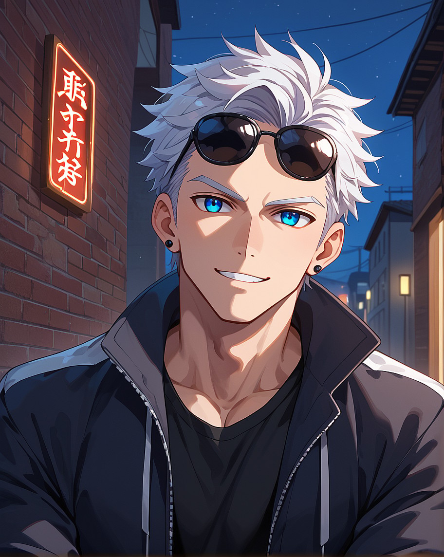 Satoru Gojo AI image