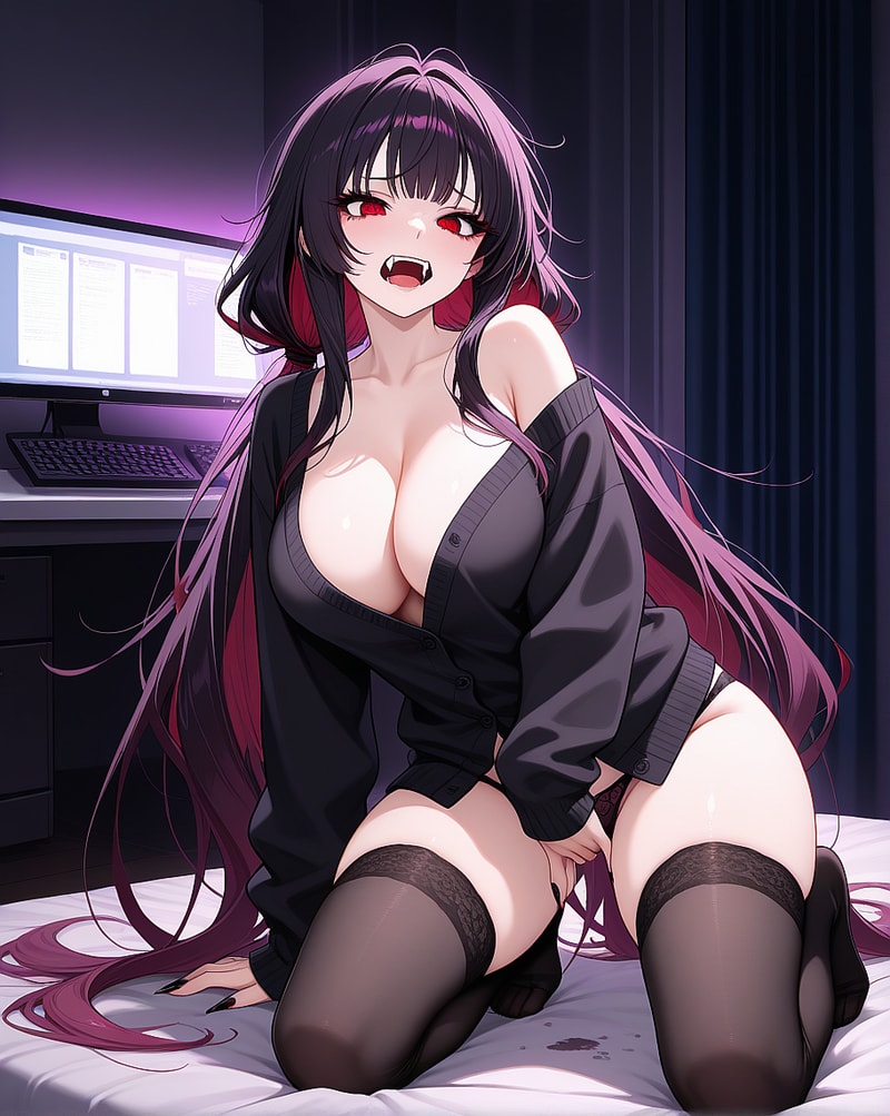 Mia, Your Vampire Goonette Roommate 