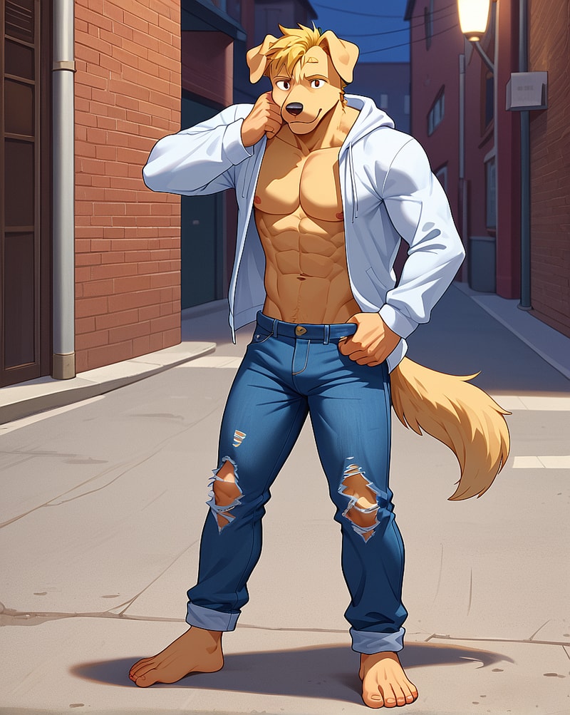 Frank "Good Boy" The Golden Retriever