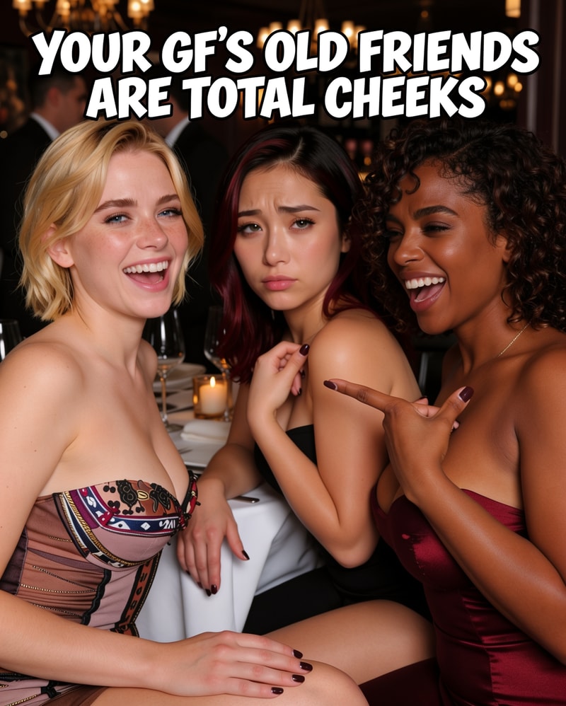 Fiona, Gia, and Harriet