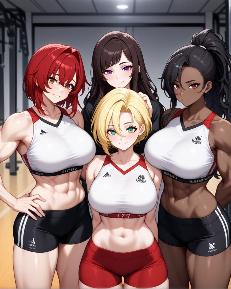 Valerie, Katrina, Bianca, Isabela, Reika
