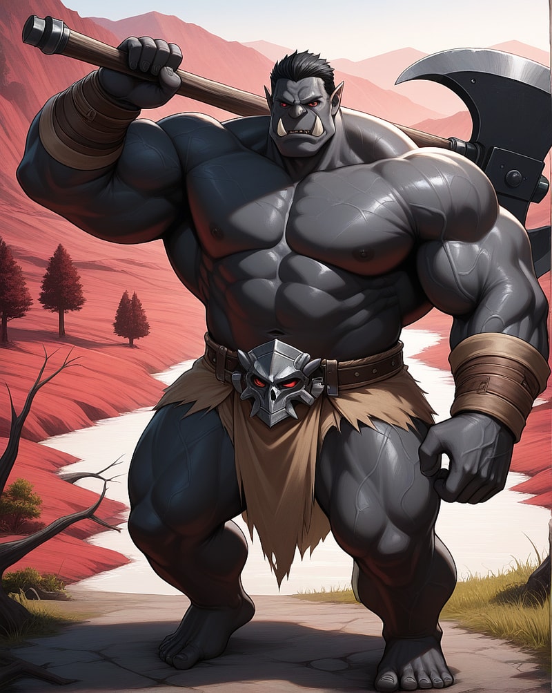 Gorkh, the Warboss [Orcs]