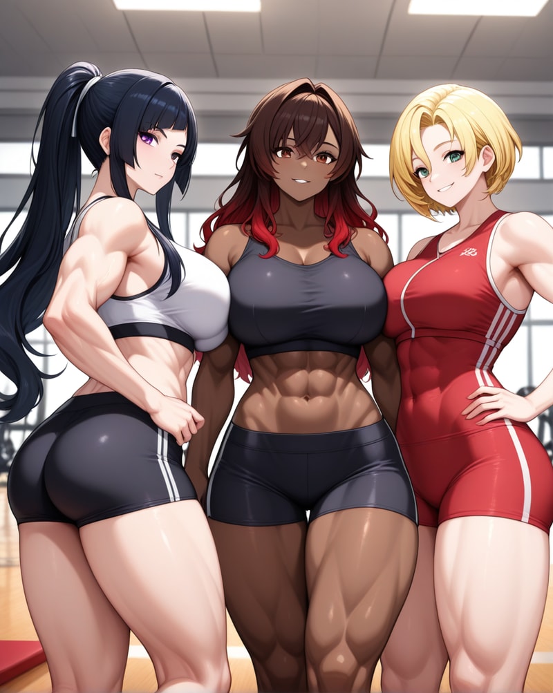 Valerie, Katrina, Bianca, Isabela, Reika