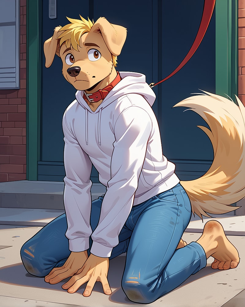 Frank "Good Boy" The Golden Retriever