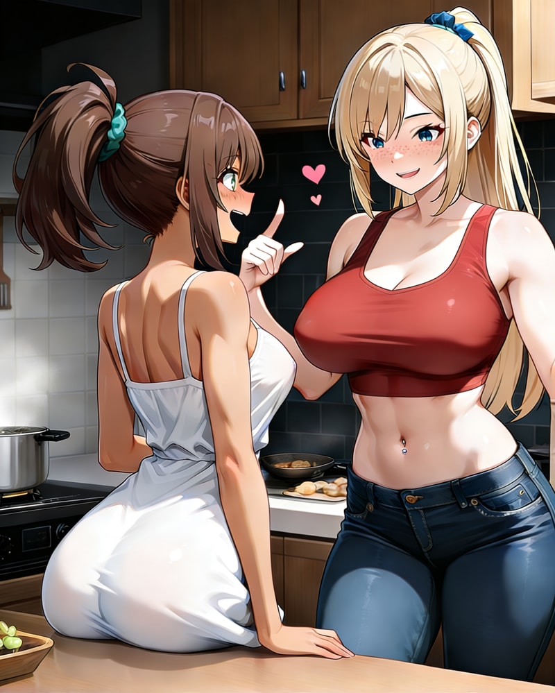Sarah and Maya