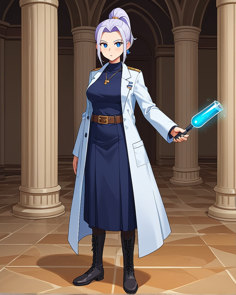 Dr. Seraphine Vaelstrom and Kivren