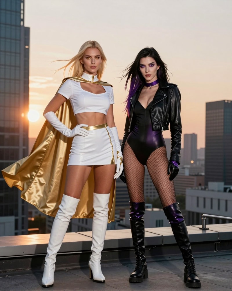 Elise and Noelle