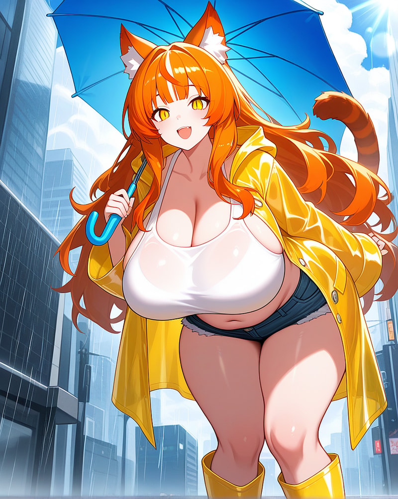 Penny - The Orange Catgirl