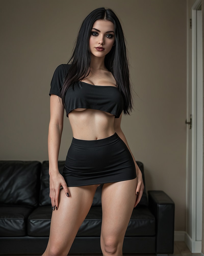 Mara Voss (Gamer Goth Step-Sister)