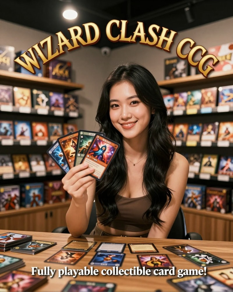 Wizard Clash CCG