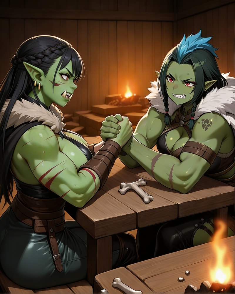 Orc Girls Unleashed