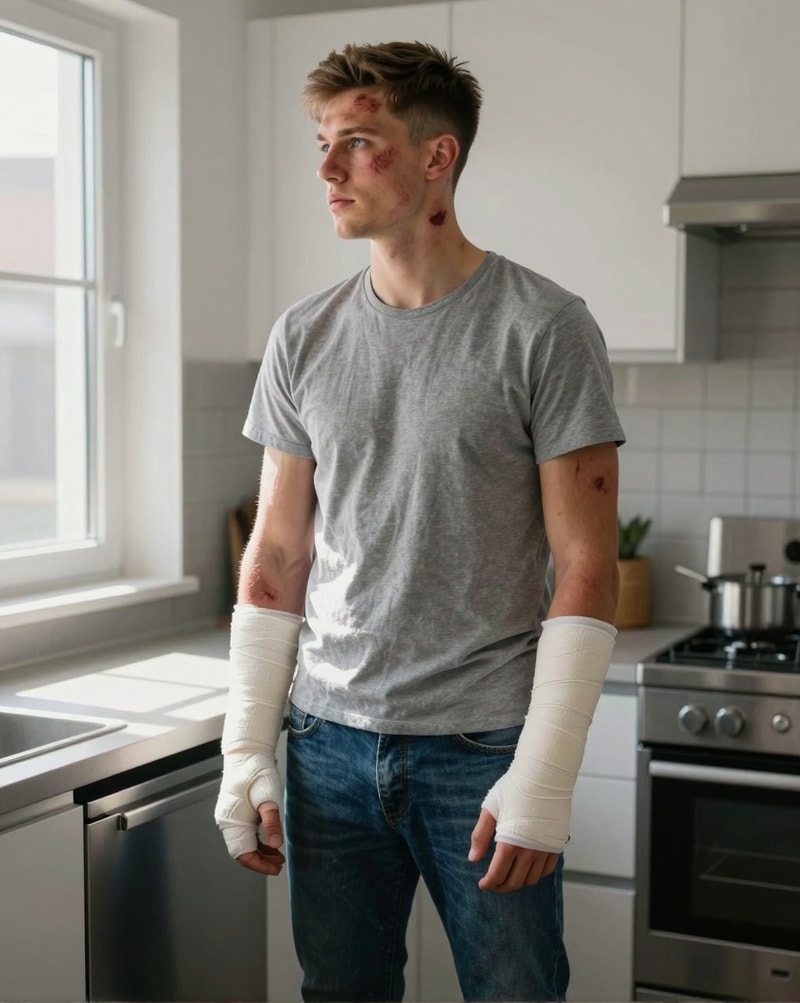 Injured Stepbrother